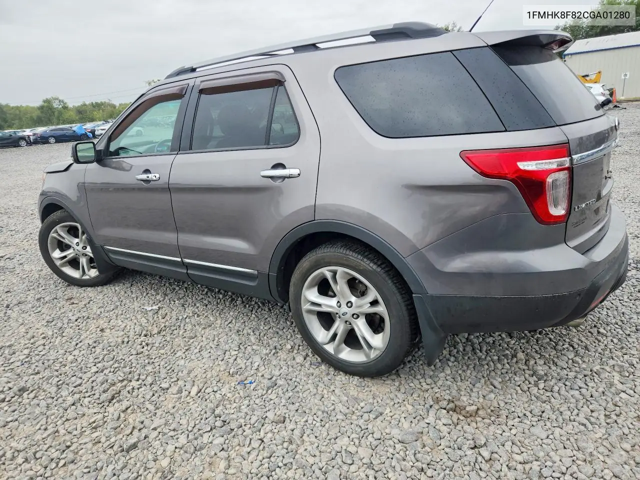 2012 FORD EXPLORER VIN 1FMHK8F82CGA01280 — фото 2