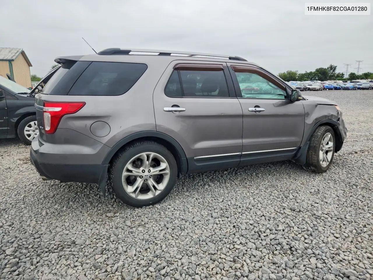 2012 FORD EXPLORER VIN 1FMHK8F82CGA01280 — фото 3