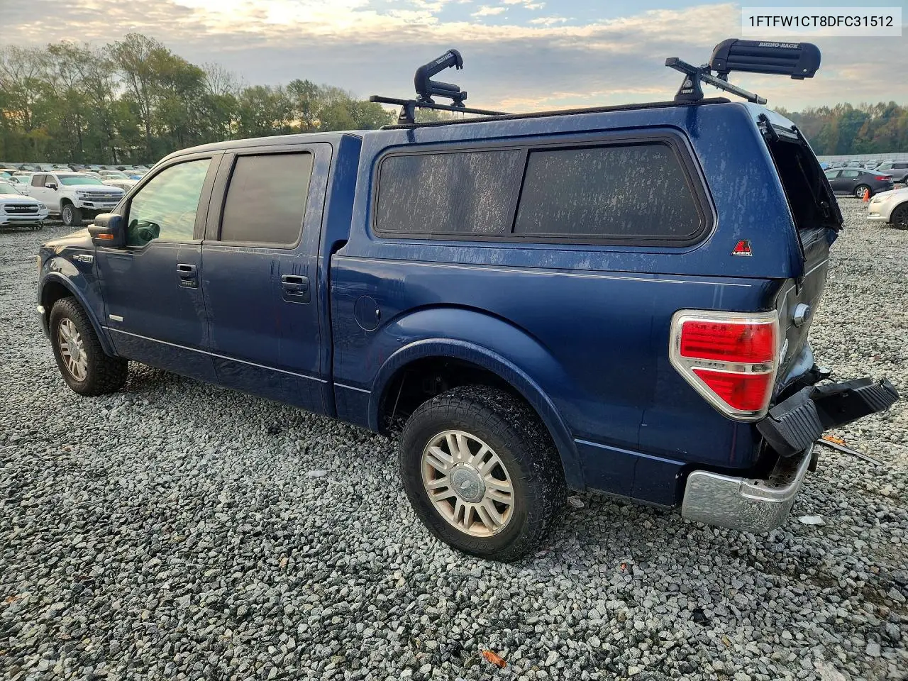 2013 FORD F-150 VIN 1FTFW1CT8DFC31512 — фото 2