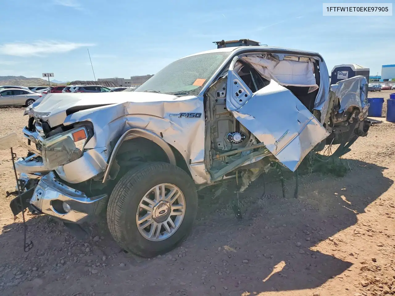 FORD F-150 2014, VIN 1FTFW1ET0EKE97905