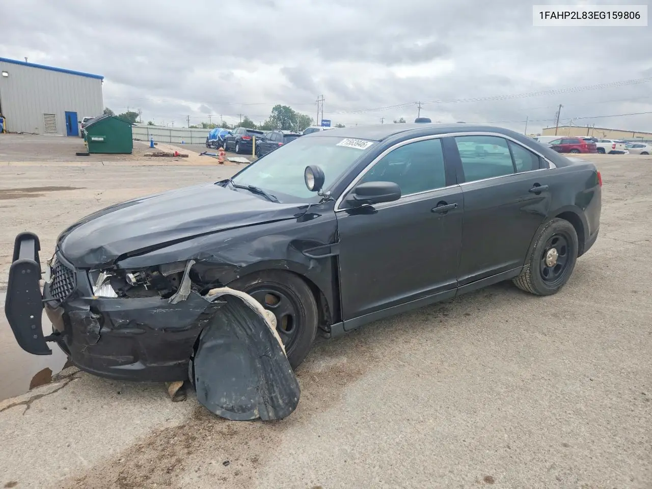 FORD TAURUS 2014, VIN 1FAHP2L83EG159806