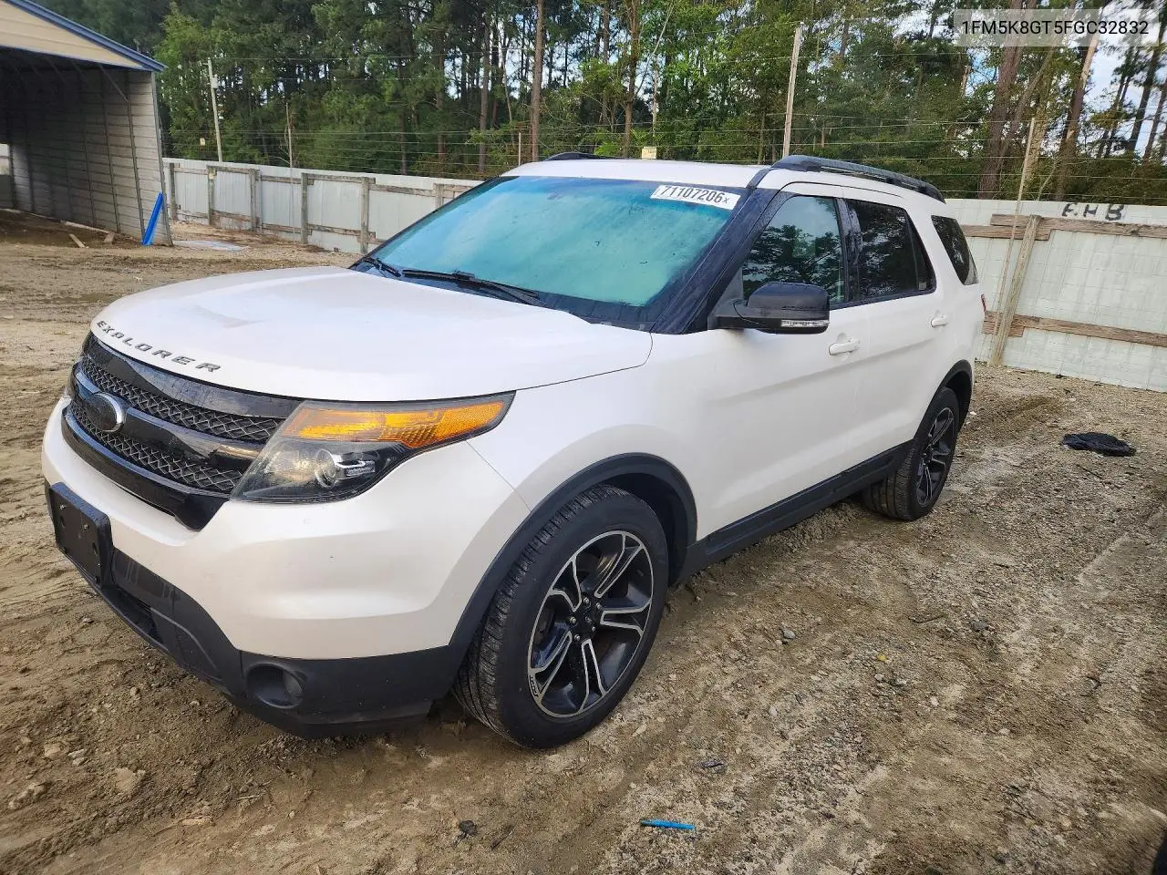 FORD EXPLORER 2015, VIN 1FM5K8GT5FGC32832