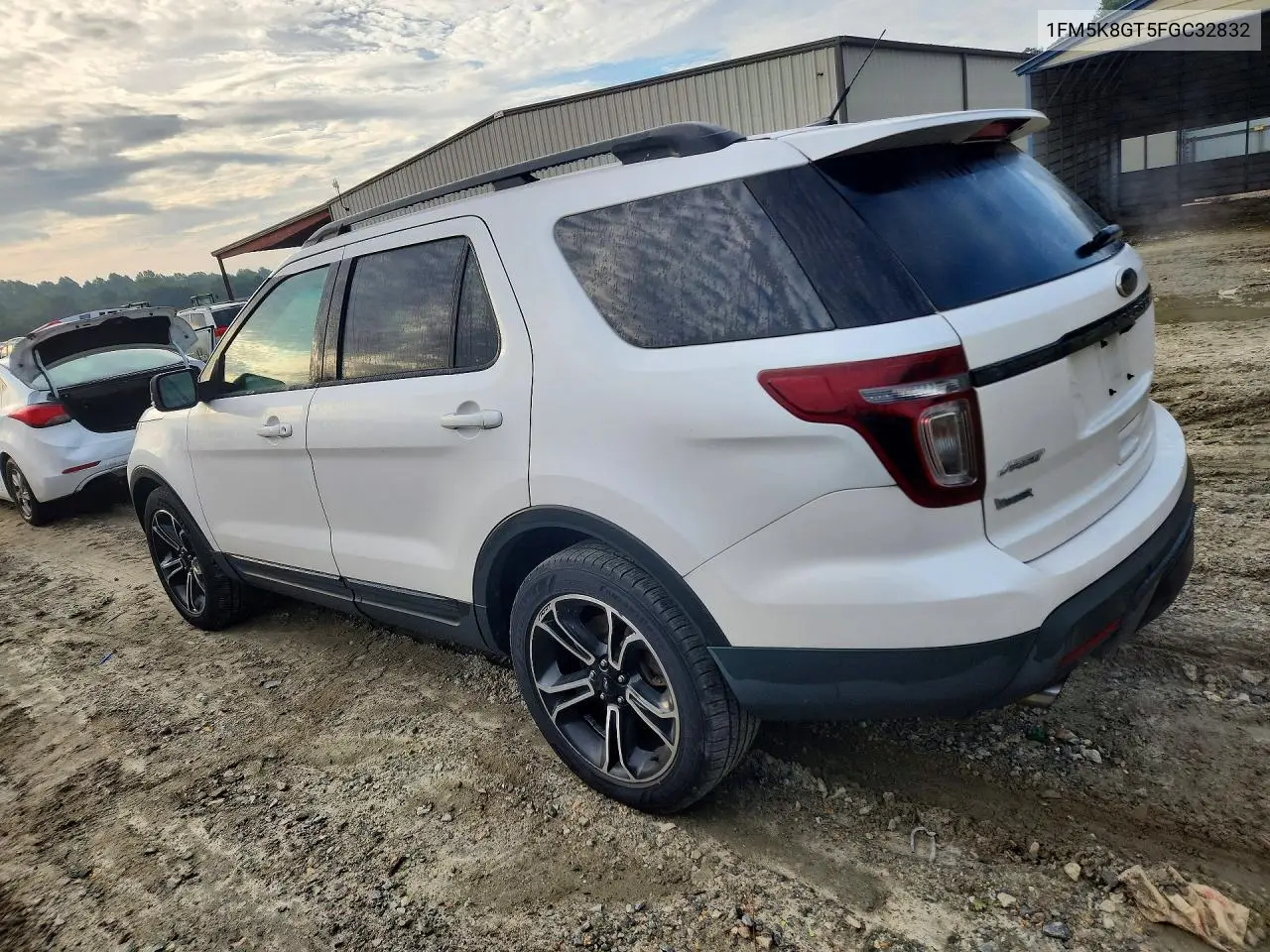 2015 FORD EXPLORER VIN 1FM5K8GT5FGC32832 — фото 2