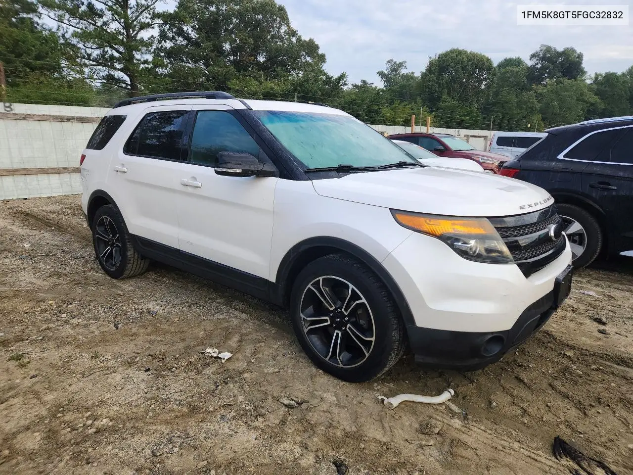2015 FORD EXPLORER VIN 1FM5K8GT5FGC32832 — фото 4