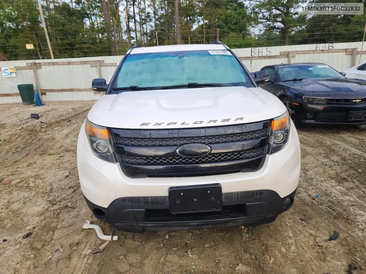 2015 FORD EXPLORER VIN 1FM5K8GT5FGC32832 — фото 5