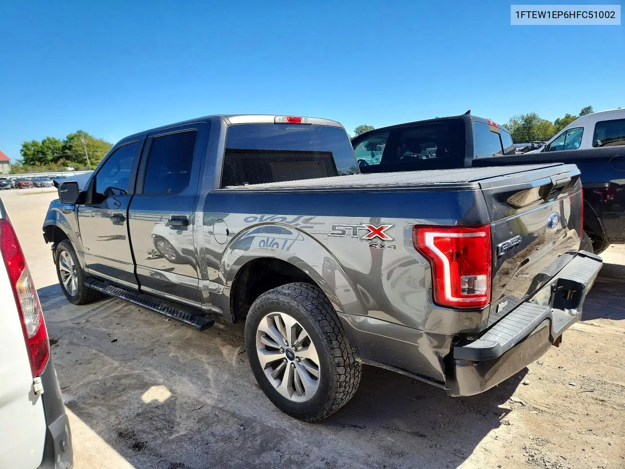2017 FORD F-150 VIN 1FTEW1EP6HFC51002 — фото 2