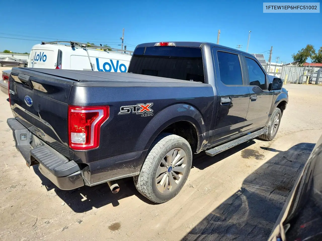 2017 FORD F-150 VIN 1FTEW1EP6HFC51002 — фото 3