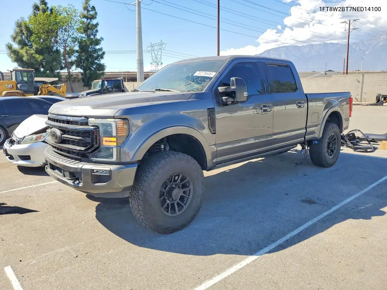 FORD F250 2022, VIN 1FT8W2BT7NED14100