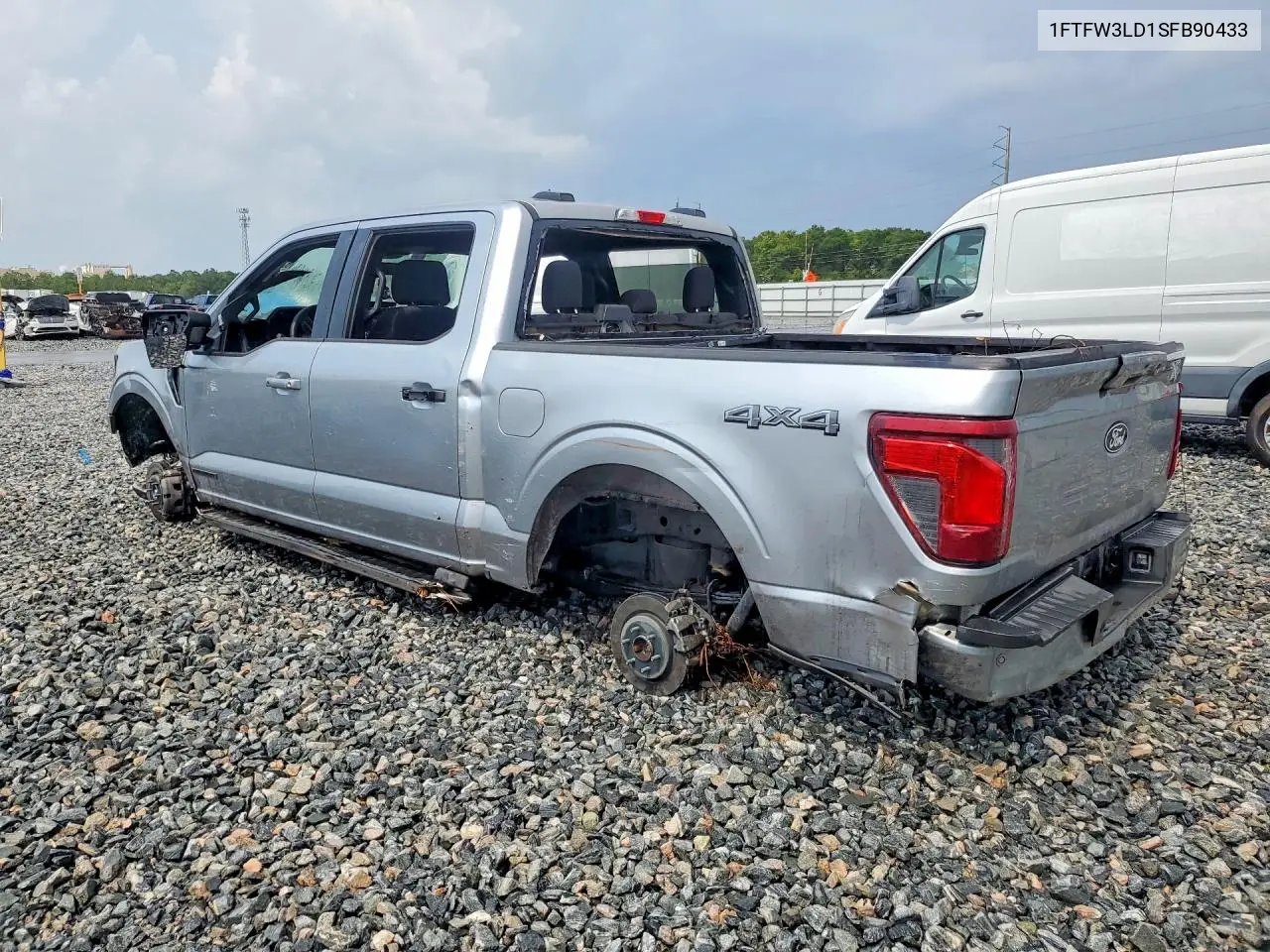 2025 FORD F-150 VIN 1FTFW3LD1SFB90433 — фото 2