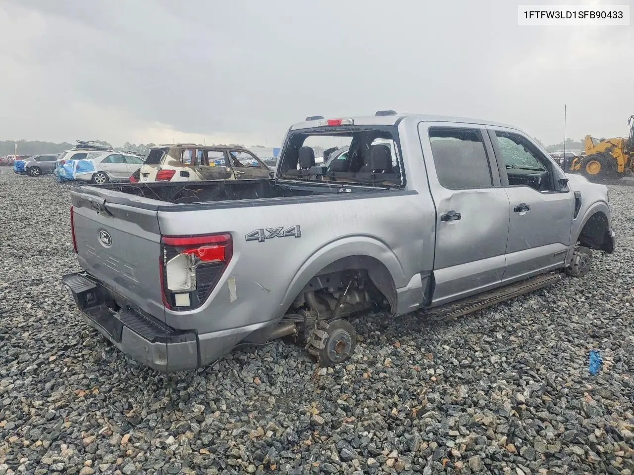 2025 FORD F-150 VIN 1FTFW3LD1SFB90433 — фото 3