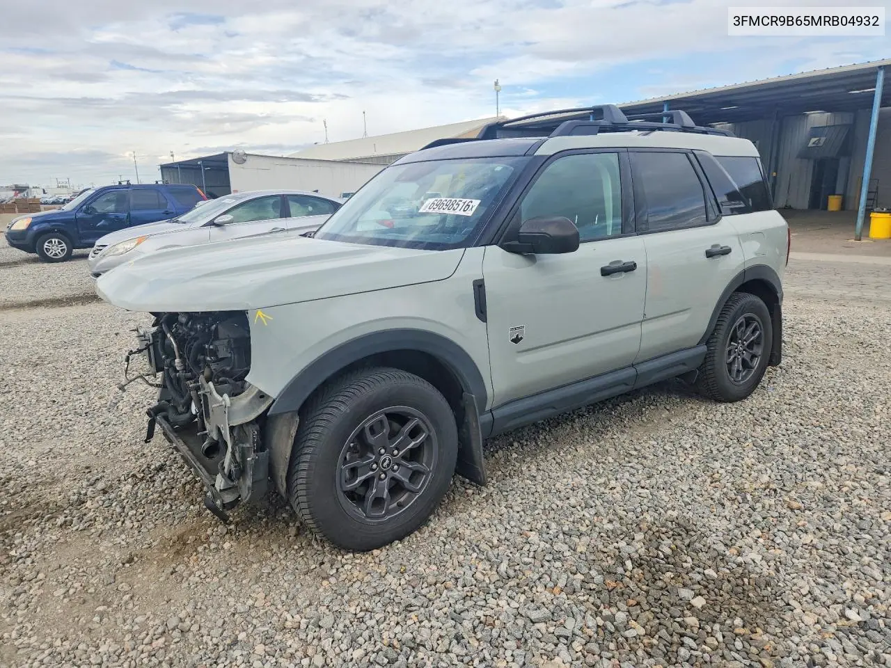 FORD BRONCO SPORT 2021, VIN 3FMCR9B65MRB04932