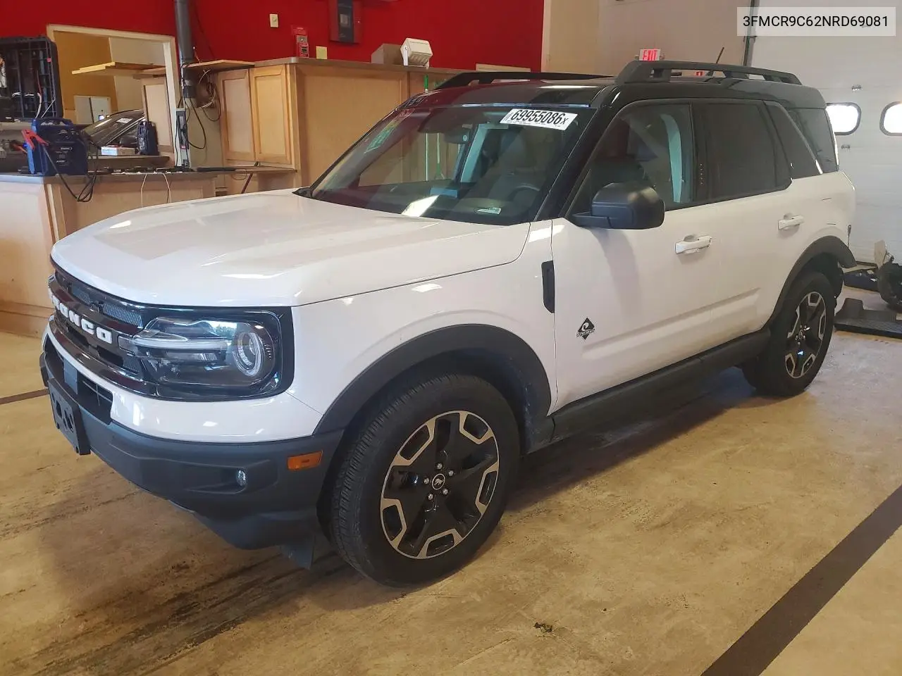 FORD BRONCO SPORT 2022, VIN 3FMCR9C62NRD69081