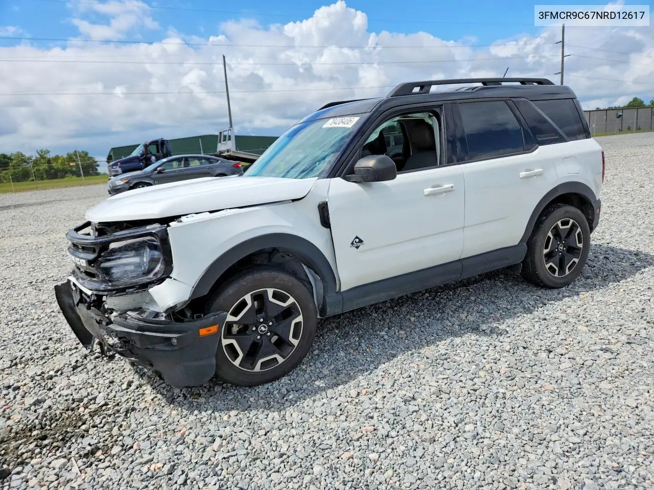 FORD BRONCO SPORT 2022, VIN 3FMCR9C67NRD12617