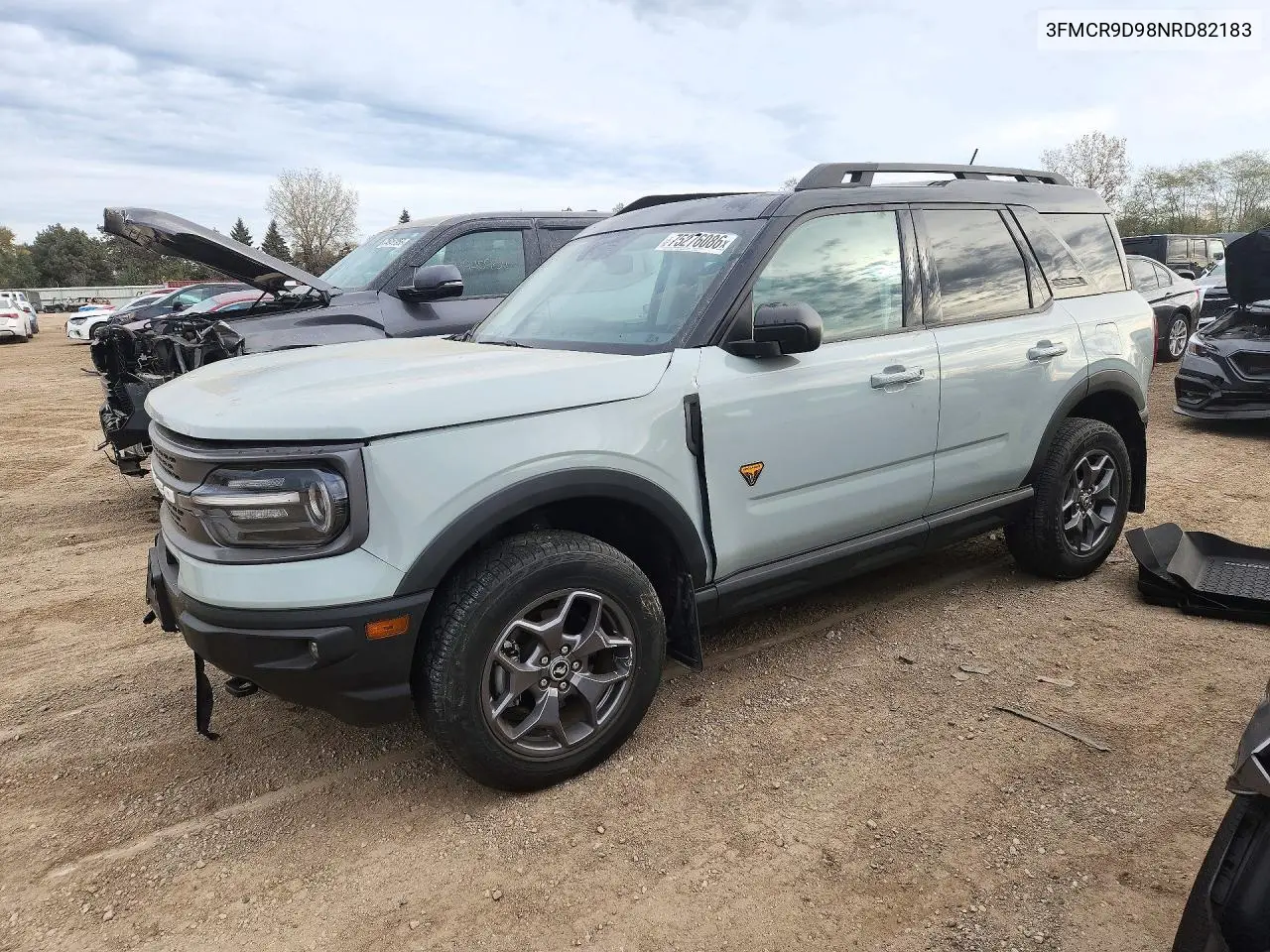 FORD BRONCO SPORT 2022, VIN 3FMCR9D98NRD82183