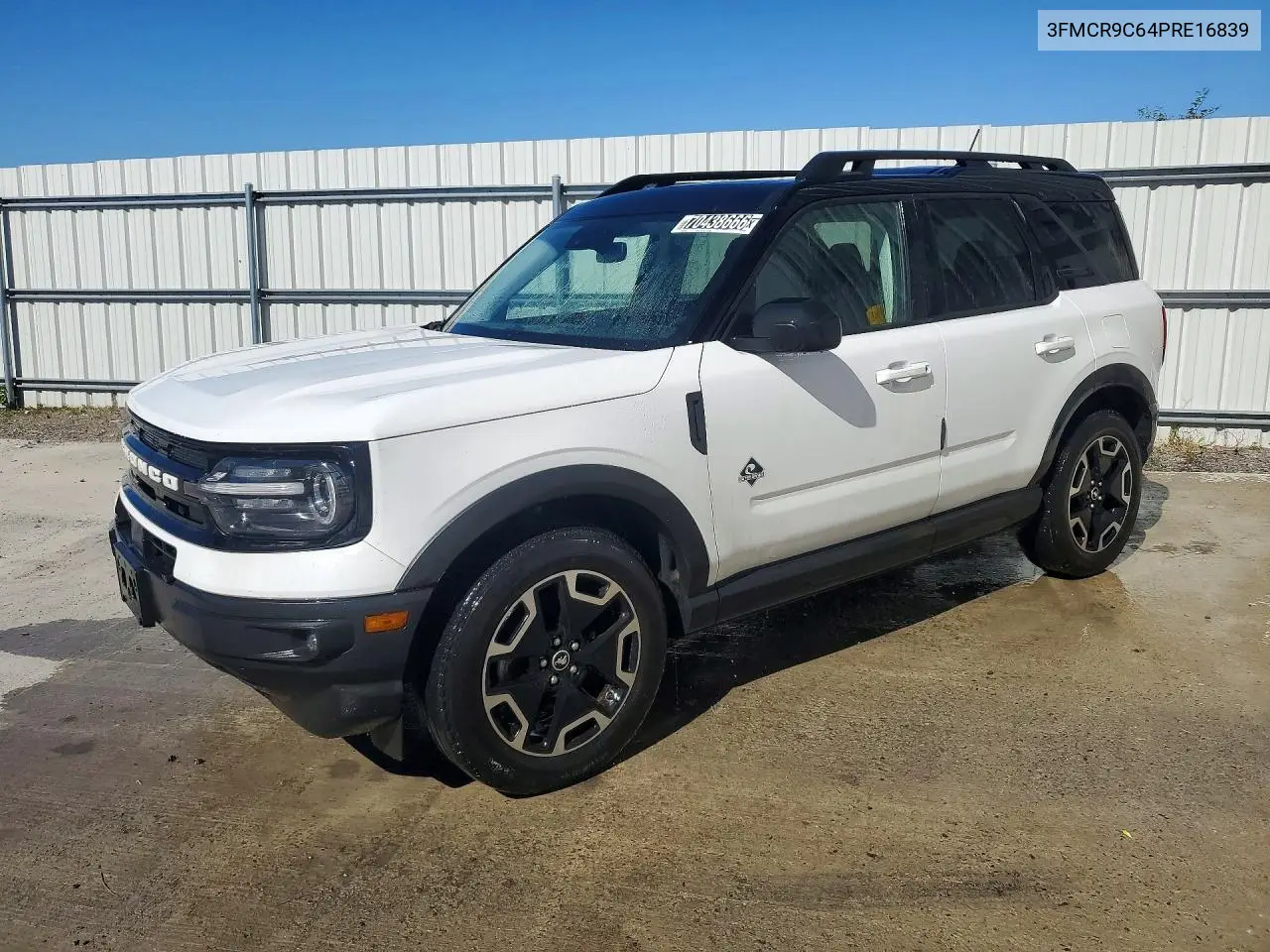 FORD BRONCO SPORT 2023, VIN 3FMCR9C64PRE16839
