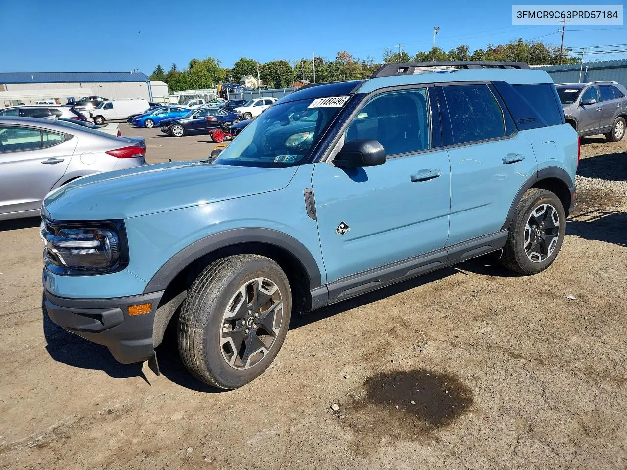 FORD BRONCO SPORT 2023, VIN 3FMCR9C63PRD57184