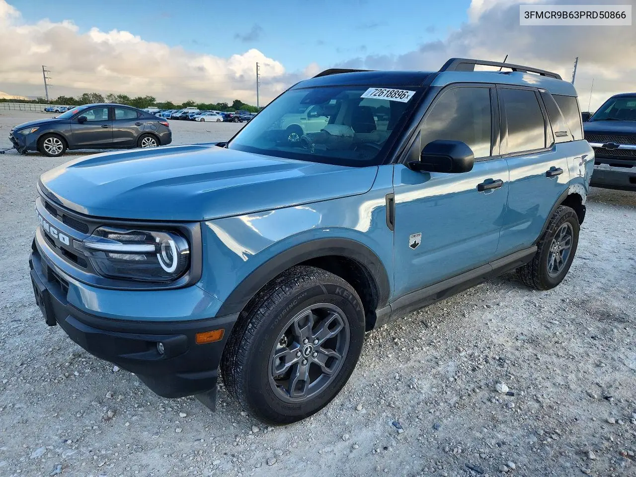 FORD BRONCO SPORT 2023, VIN 3FMCR9B63PRD50866