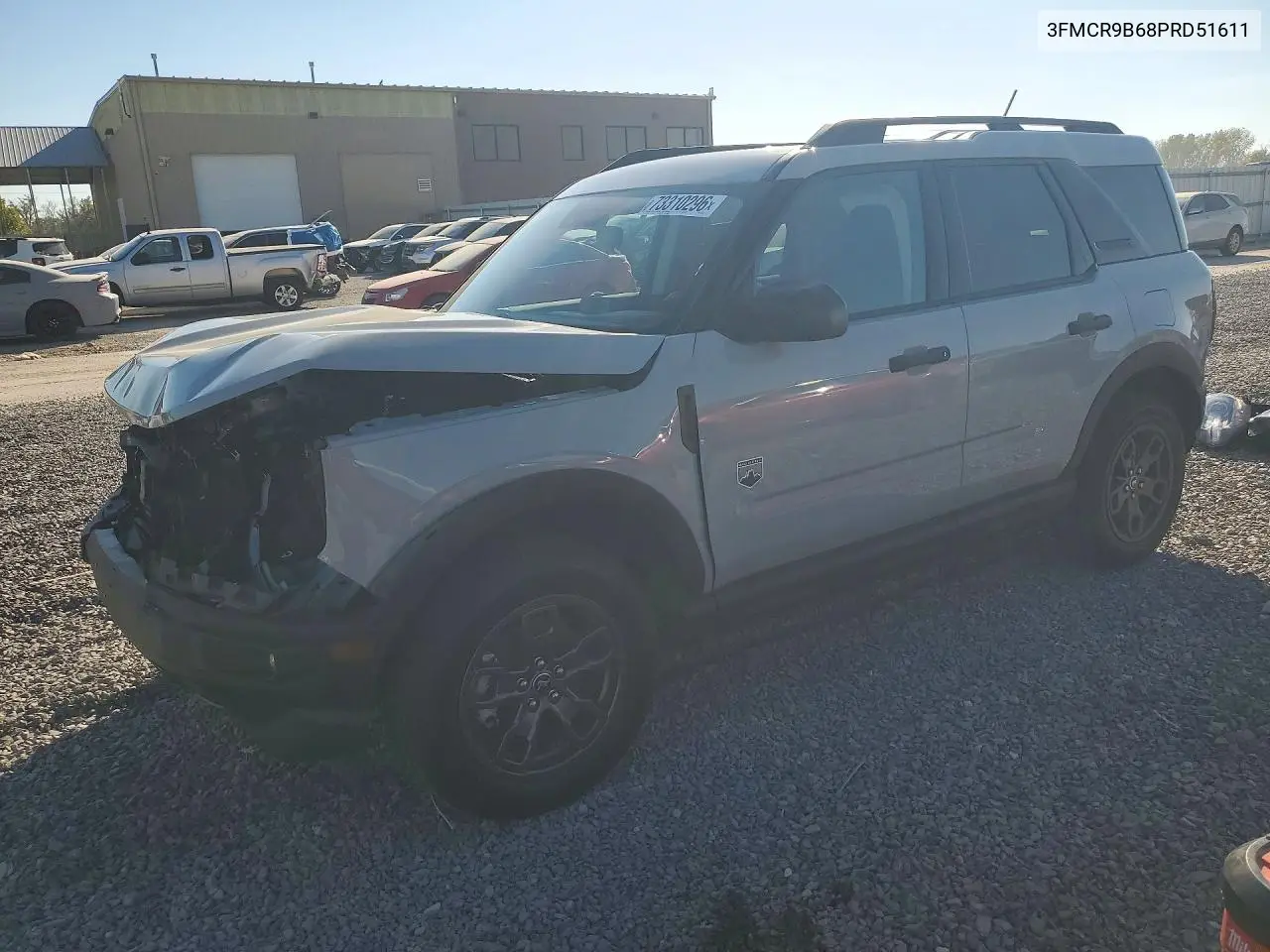 FORD BRONCO SPORT 2023, VIN 3FMCR9B68PRD51611