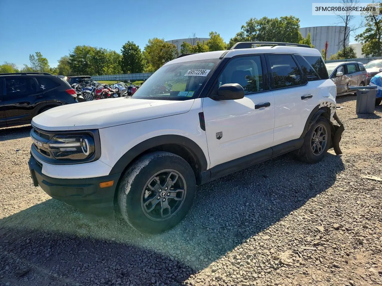 FORD BRONCO SPORT 2024, VIN 3FMCR9B63RRE26878