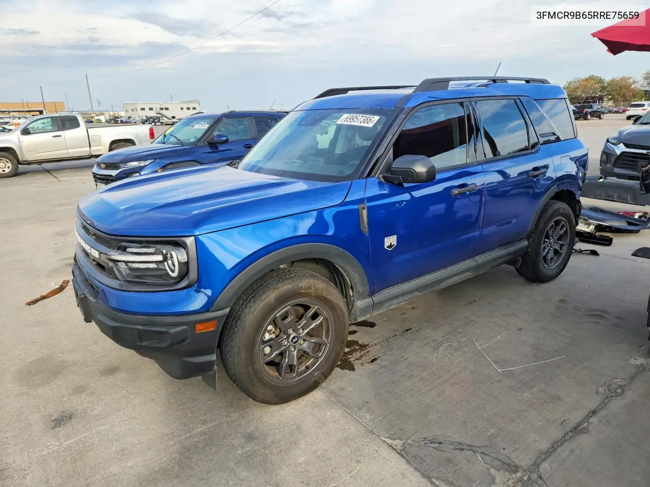 FORD BRONCO SPORT 2024, VIN 3FMCR9B65RRE75659