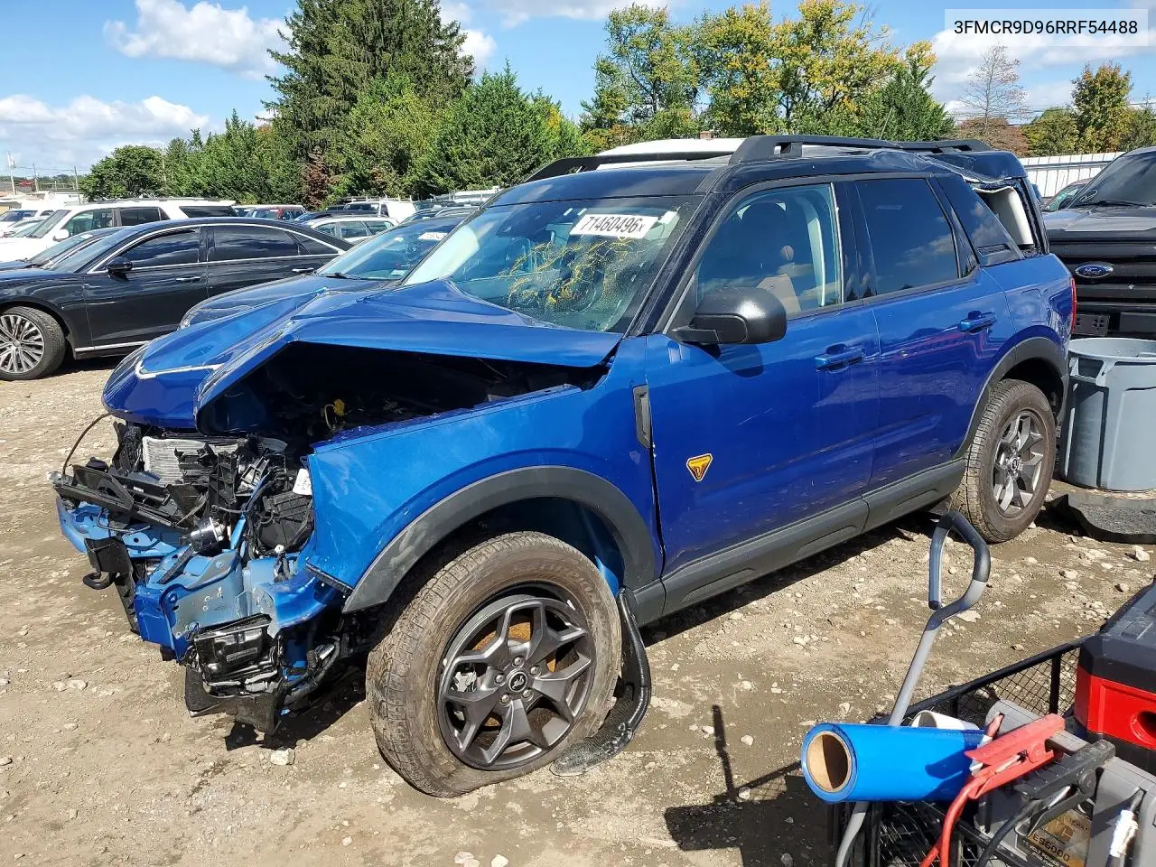 FORD BRONCO SPORT 2024, VIN 3FMCR9D96RRF54488