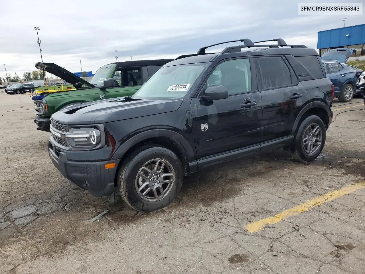 FORD BRONCO SPORT 2025, VIN 3FMCR9BNXSRF55343