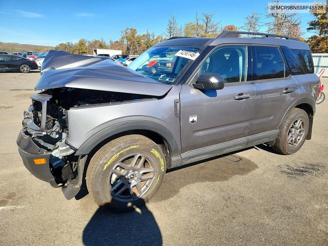 FORD BRONCO SPORT 2025, VIN 3FMCR9BN5SRF45528