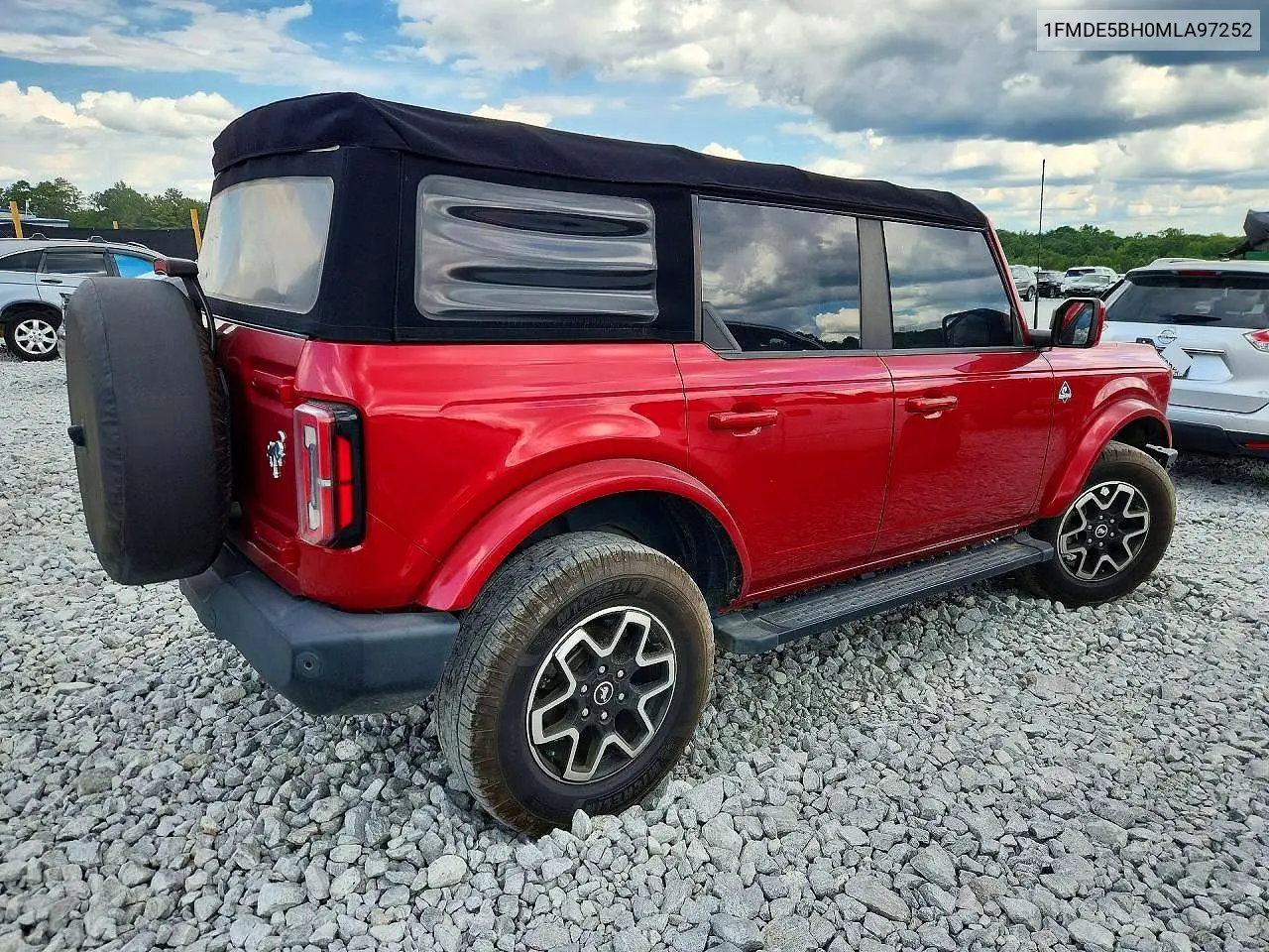 2021 FORD BRONCO VIN 1FMDE5BH0MLA97252 — фото 3