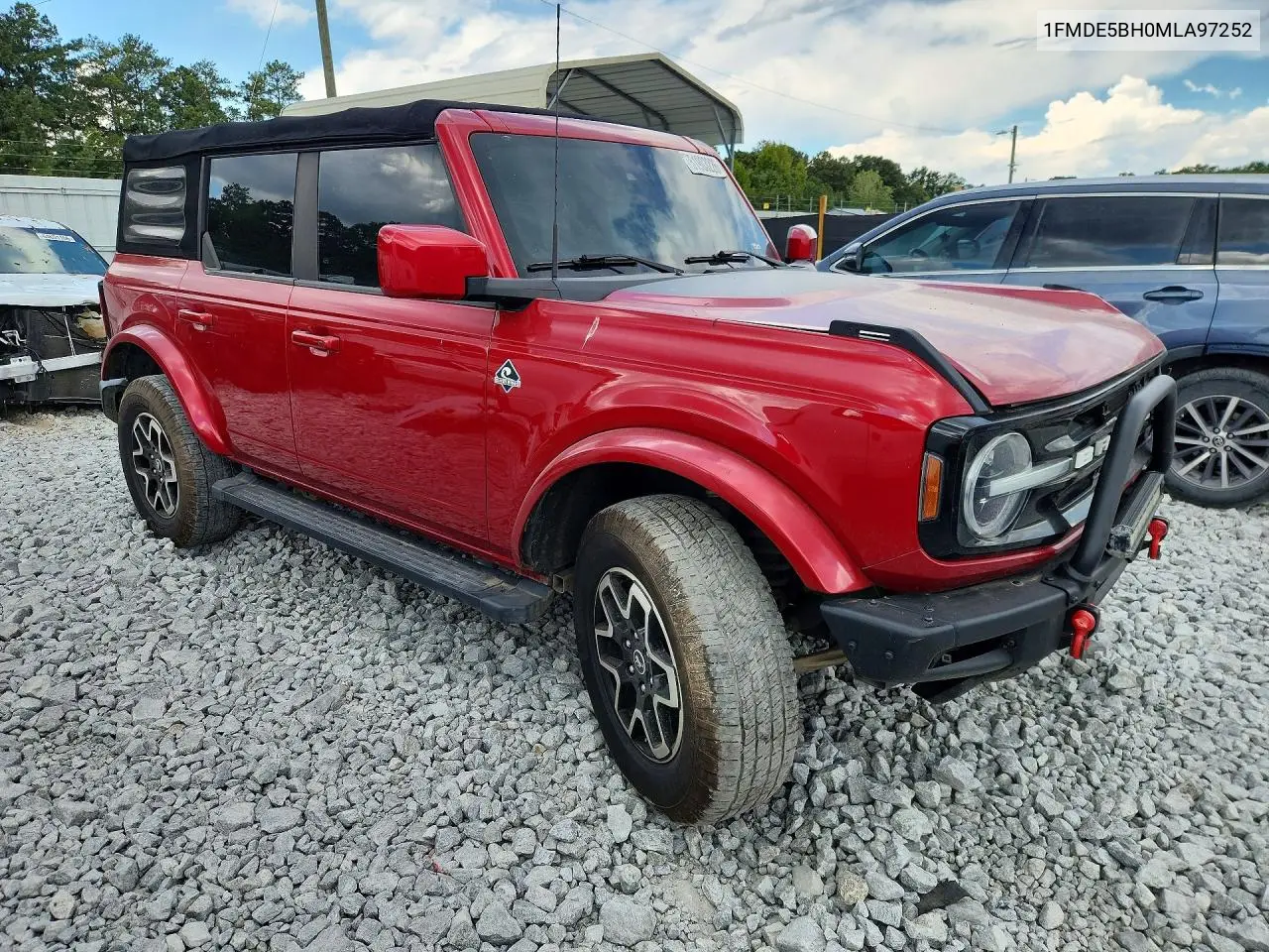 2021 FORD BRONCO VIN 1FMDE5BH0MLA97252 — фото 4
