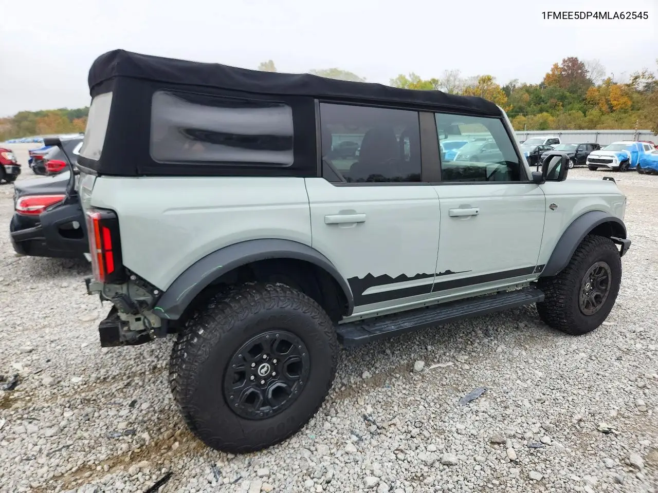 2021 FORD BRONCO VIN 1FMEE5DP4MLA62545 — фото 3