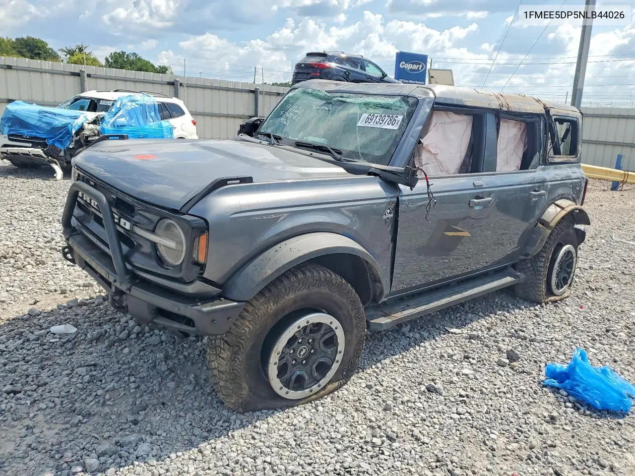 FORD BRONCO 2022, VIN 1FMEE5DP5NLB44026