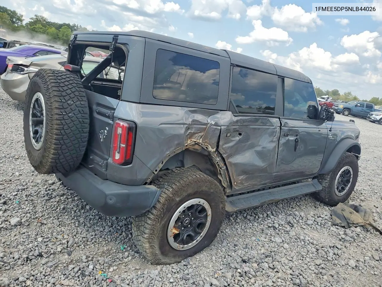 2022 FORD BRONCO VIN 1FMEE5DP5NLB44026 — фото 3