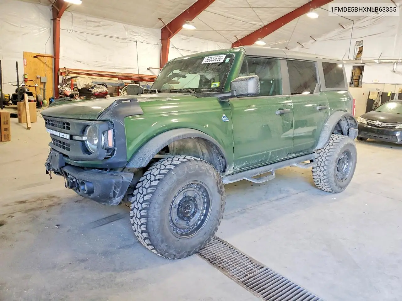 FORD BRONCO 2022, VIN 1FMDE5BHXNLB63355