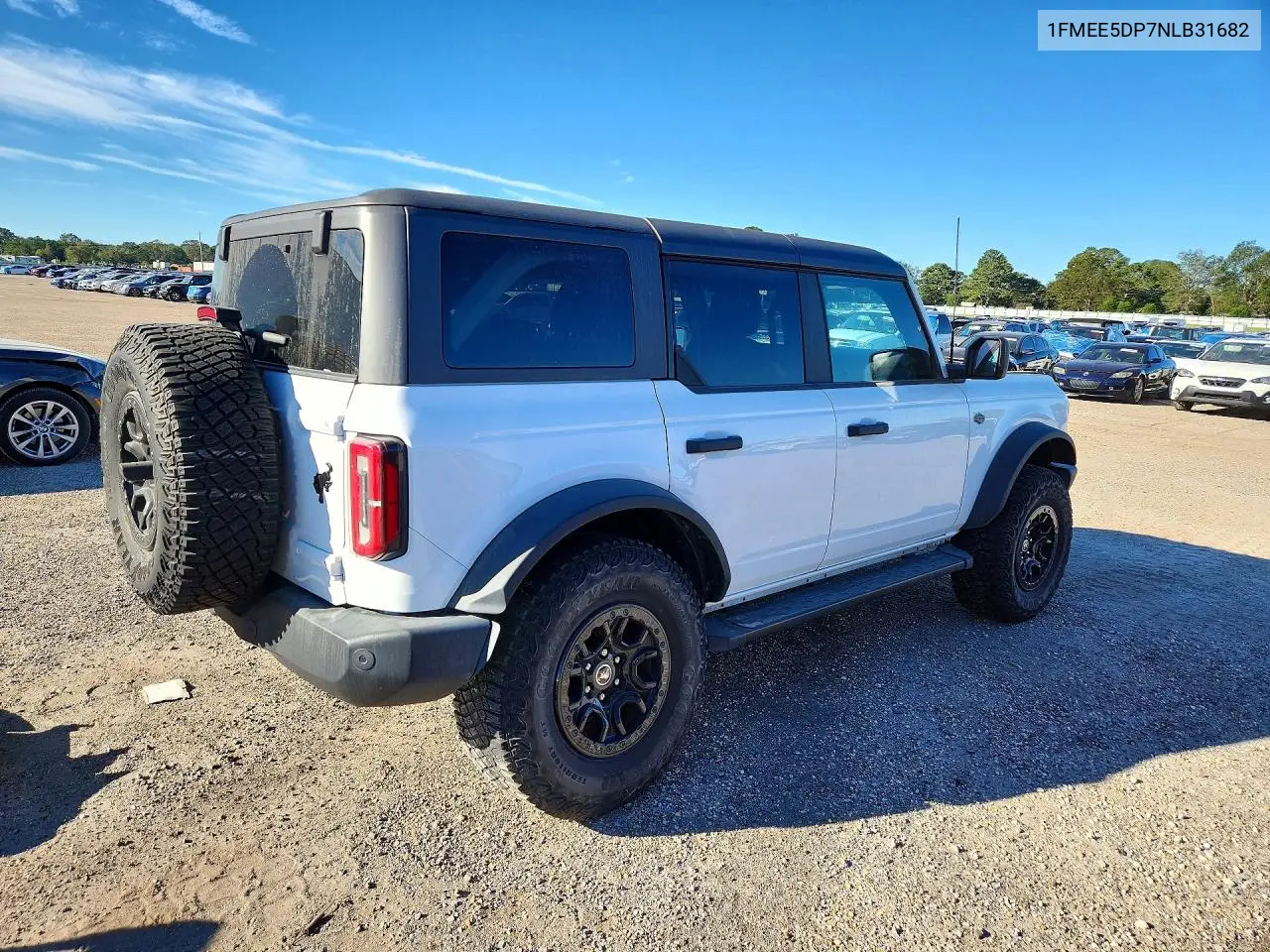 2022 FORD BRONCO VIN 1FMEE5DP7NLB31682 — фото 3