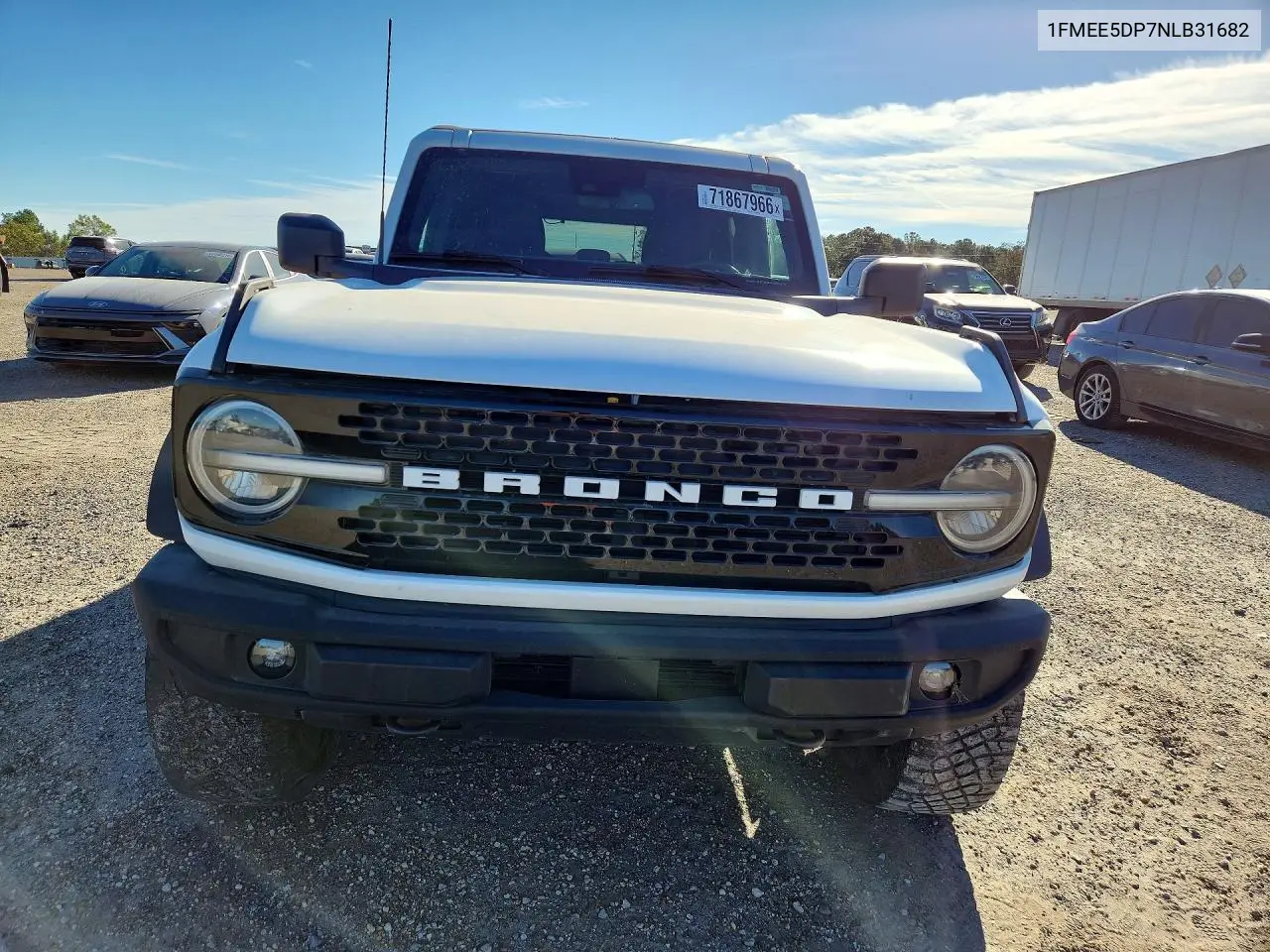 2022 FORD BRONCO VIN 1FMEE5DP7NLB31682 — фото 5