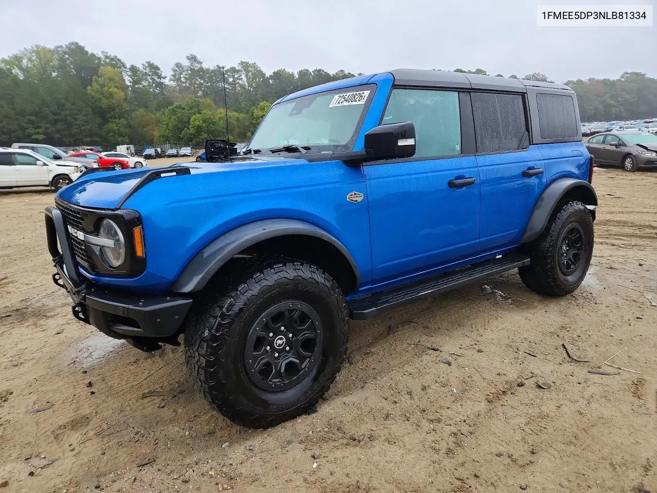 FORD BRONCO 2022, VIN 1FMEE5DP3NLB81334