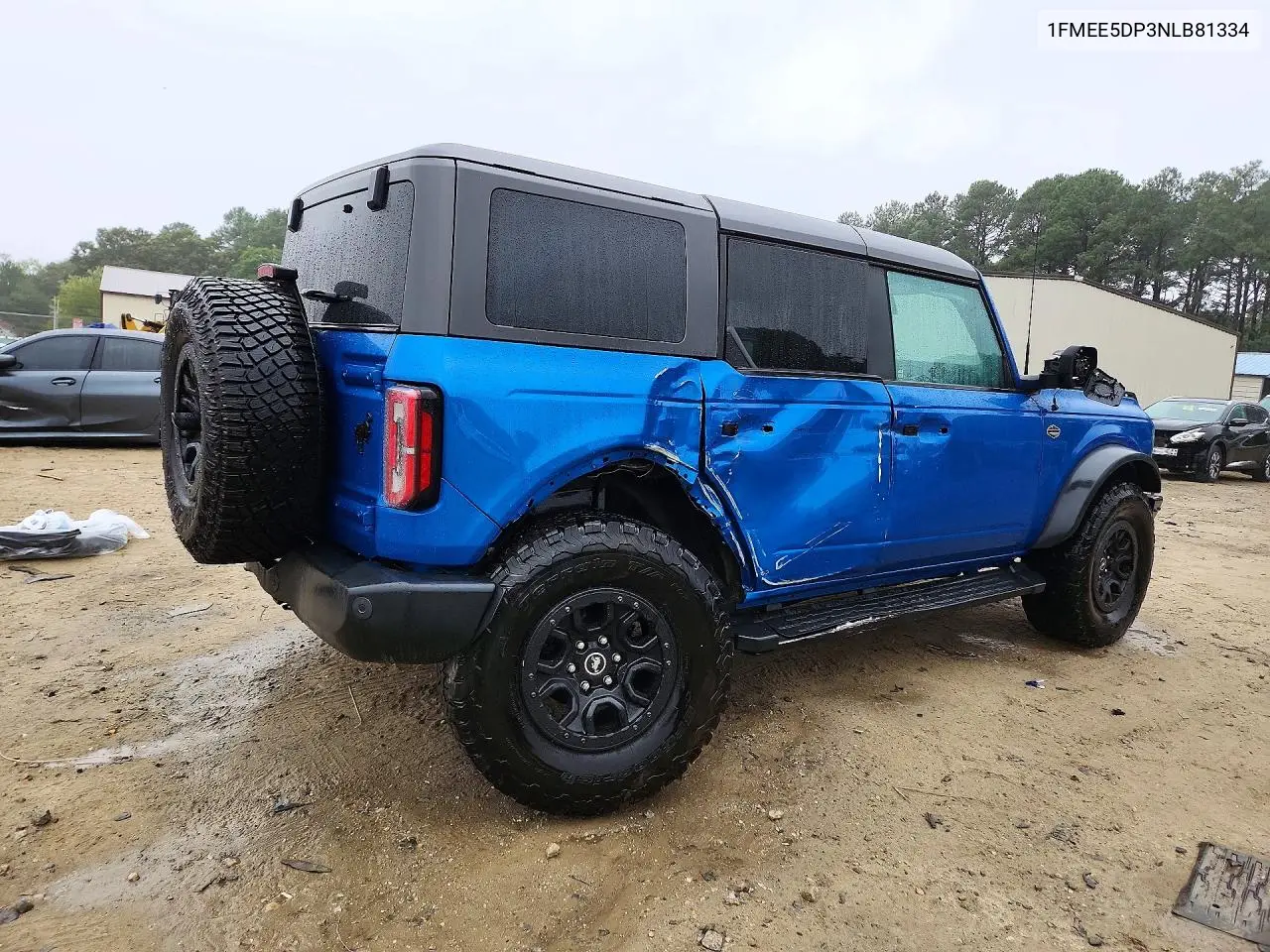 2022 FORD BRONCO VIN 1FMEE5DP3NLB81334 — фото 3