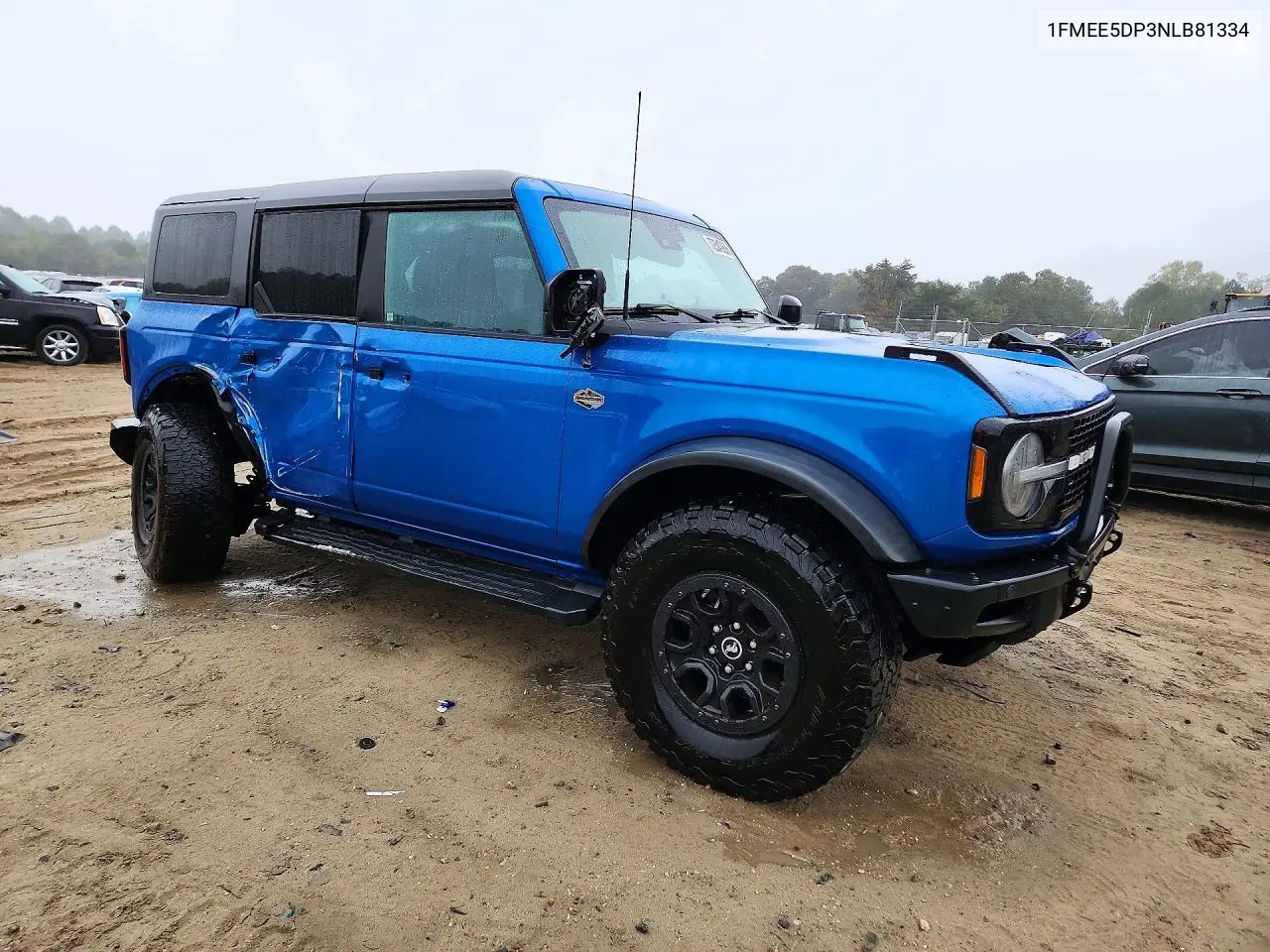 2022 FORD BRONCO VIN 1FMEE5DP3NLB81334 — фото 4