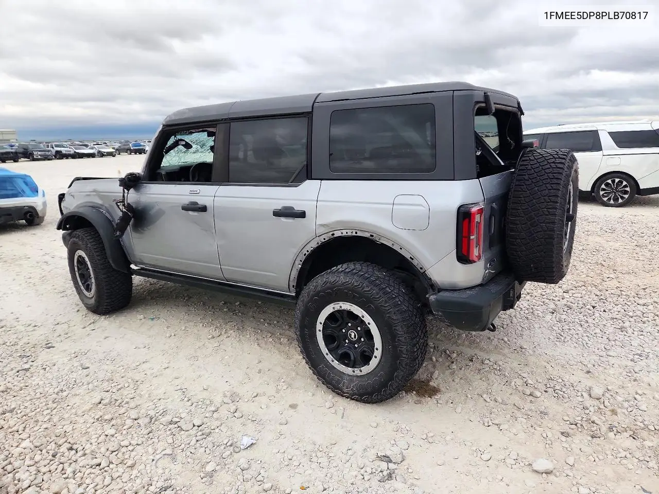 2023 FORD BRONCO VIN 1FMEE5DP8PLB70817 — фото 2