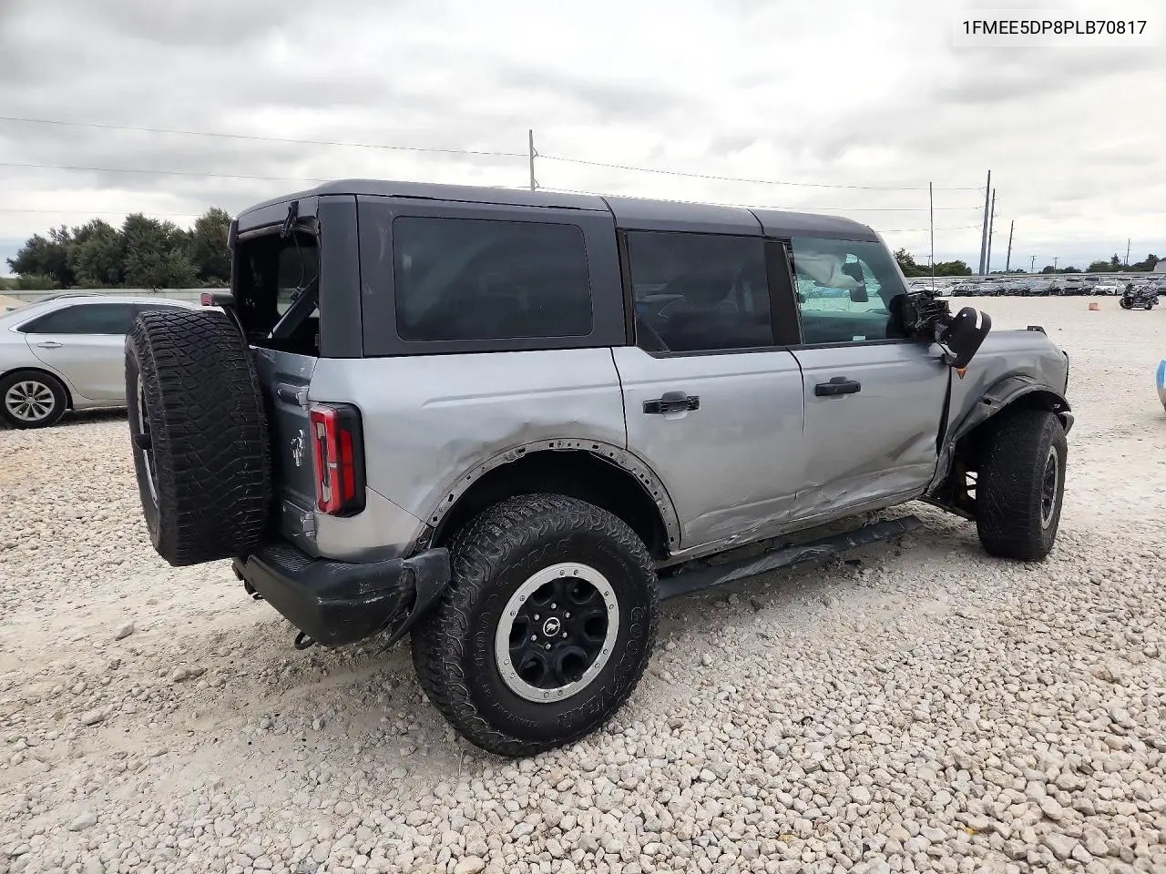 2023 FORD BRONCO VIN 1FMEE5DP8PLB70817 — фото 3