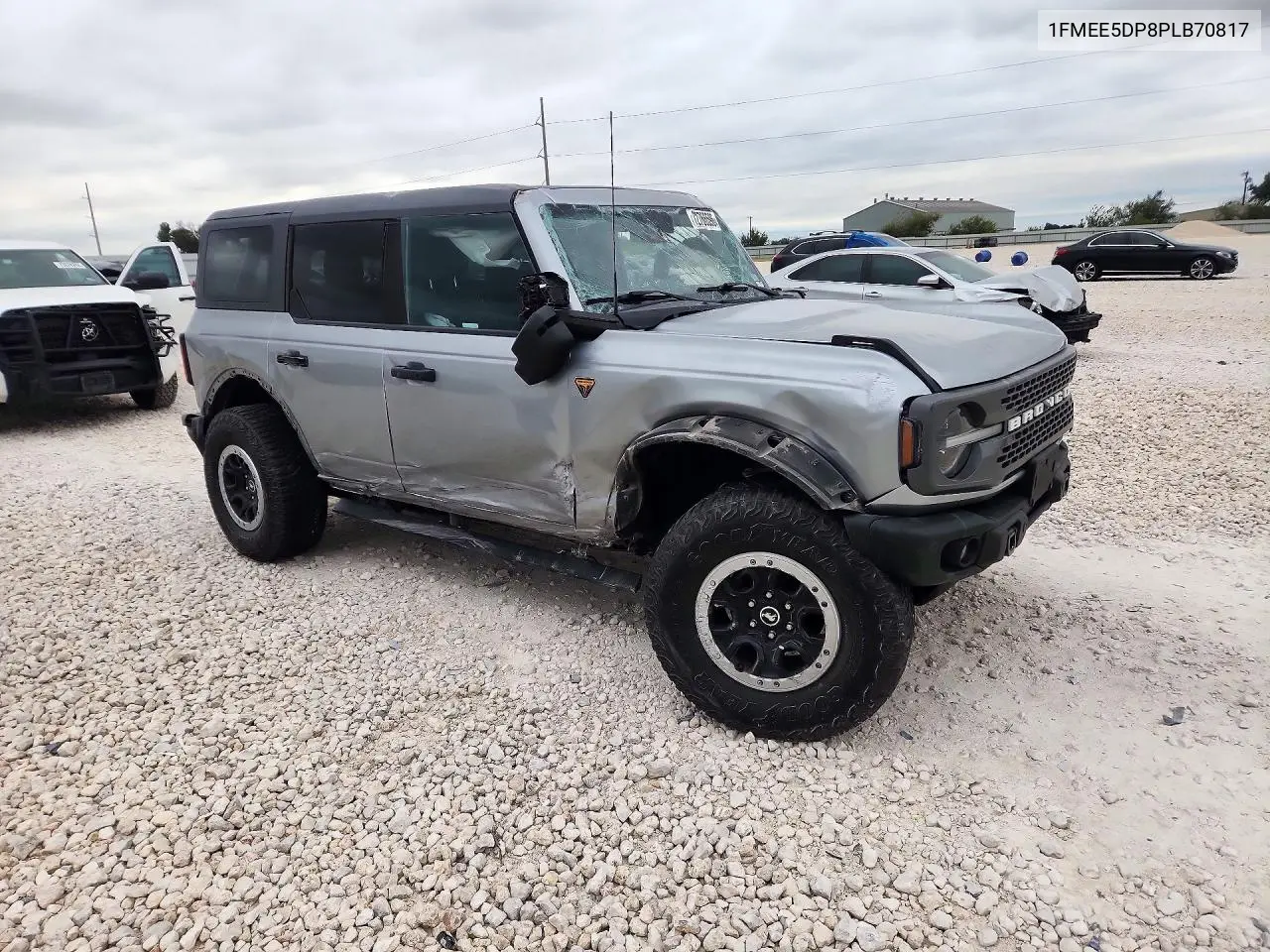 2023 FORD BRONCO VIN 1FMEE5DP8PLB70817 — фото 4