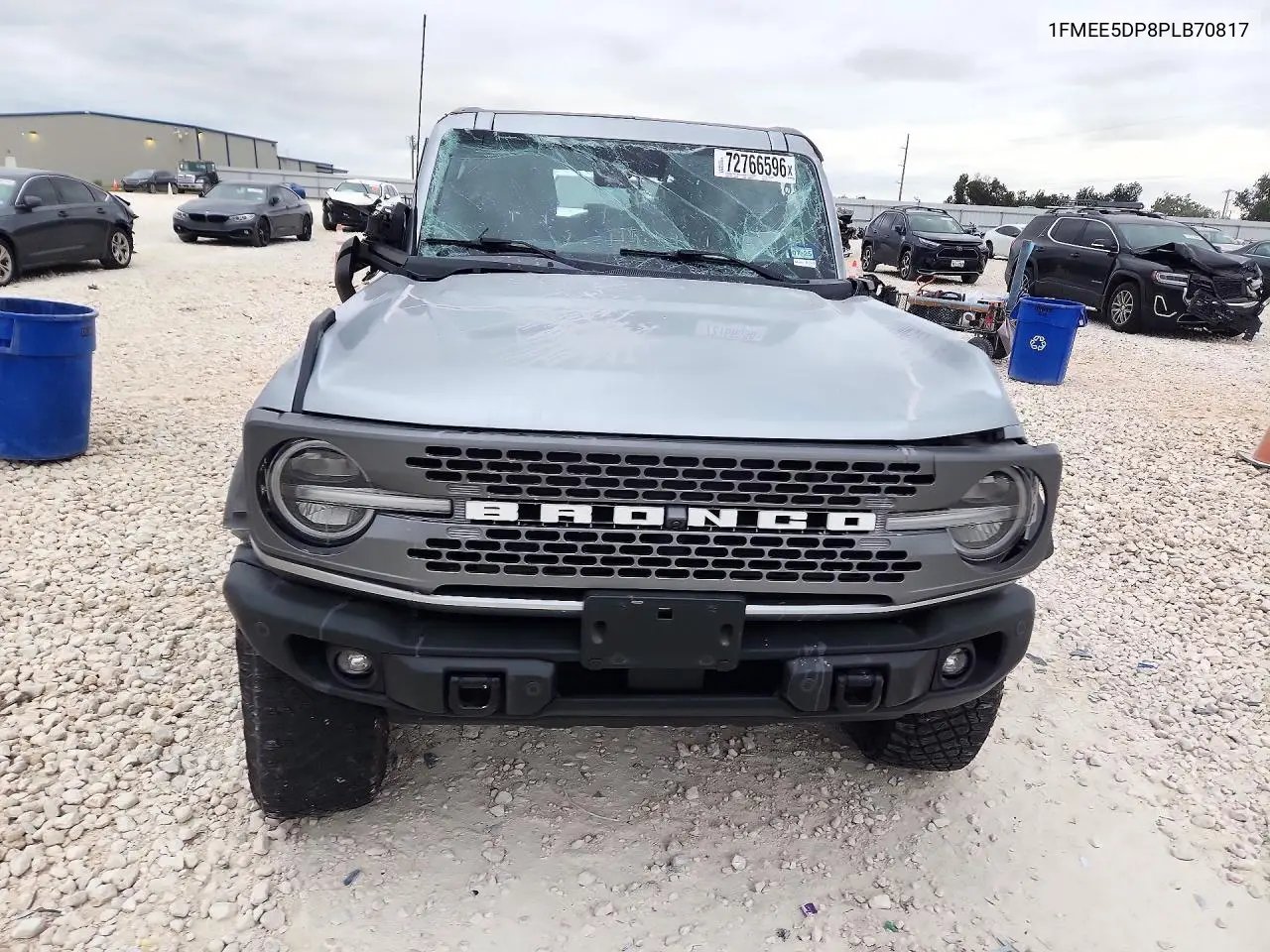 2023 FORD BRONCO VIN 1FMEE5DP8PLB70817 — фото 5