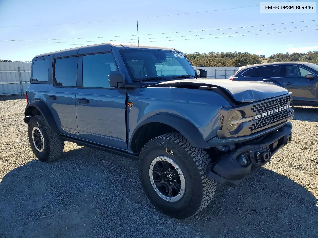 2023 FORD BRONCO VIN 1FMEE5DP3PLB69946 — фото 4