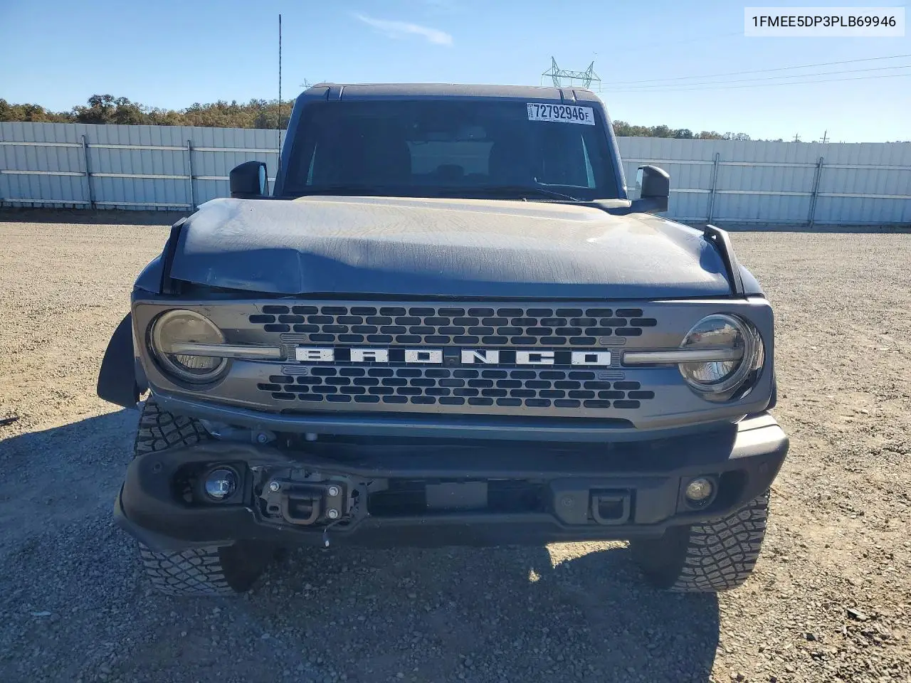 2023 FORD BRONCO VIN 1FMEE5DP3PLB69946 — фото 5