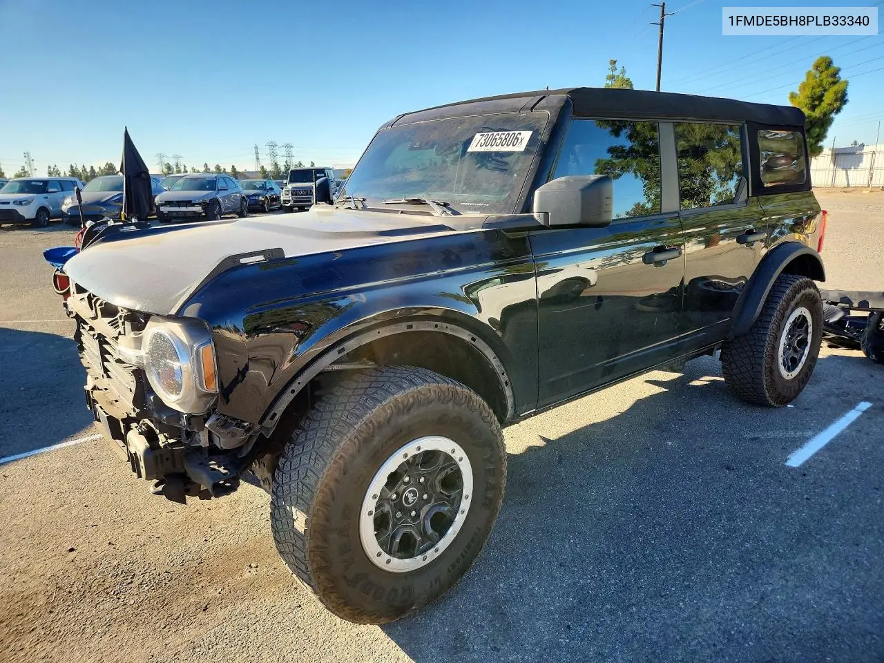 FORD BRONCO 2023, VIN 1FMDE5BH8PLB33340