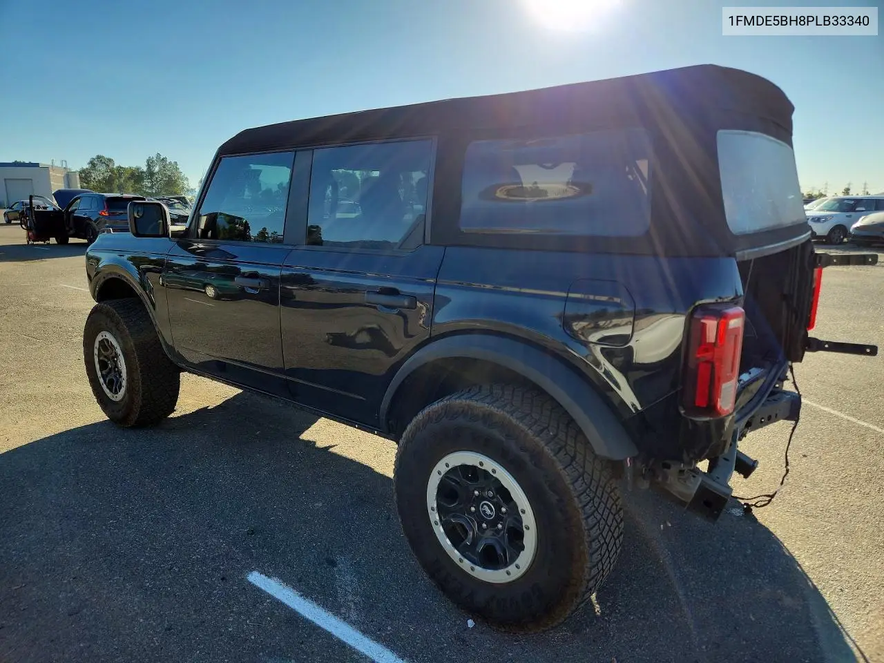 2023 FORD BRONCO VIN 1FMDE5BH8PLB33340 — фото 2