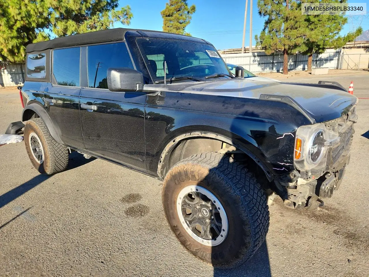 2023 FORD BRONCO VIN 1FMDE5BH8PLB33340 — фото 4