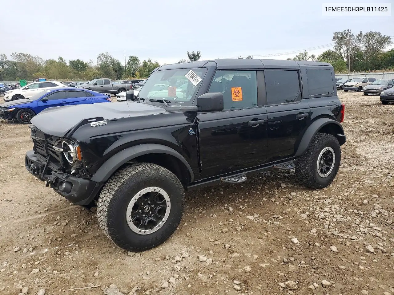 FORD BRONCO 2023, VIN 1FMEE5DH3PLB11425