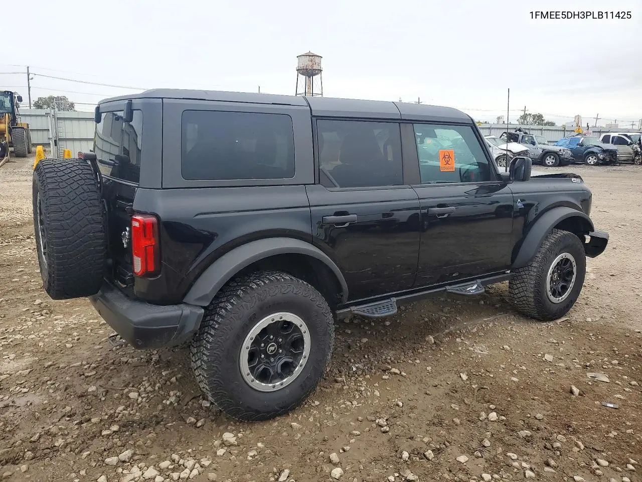 2023 FORD BRONCO VIN 1FMEE5DH3PLB11425 — фото 3