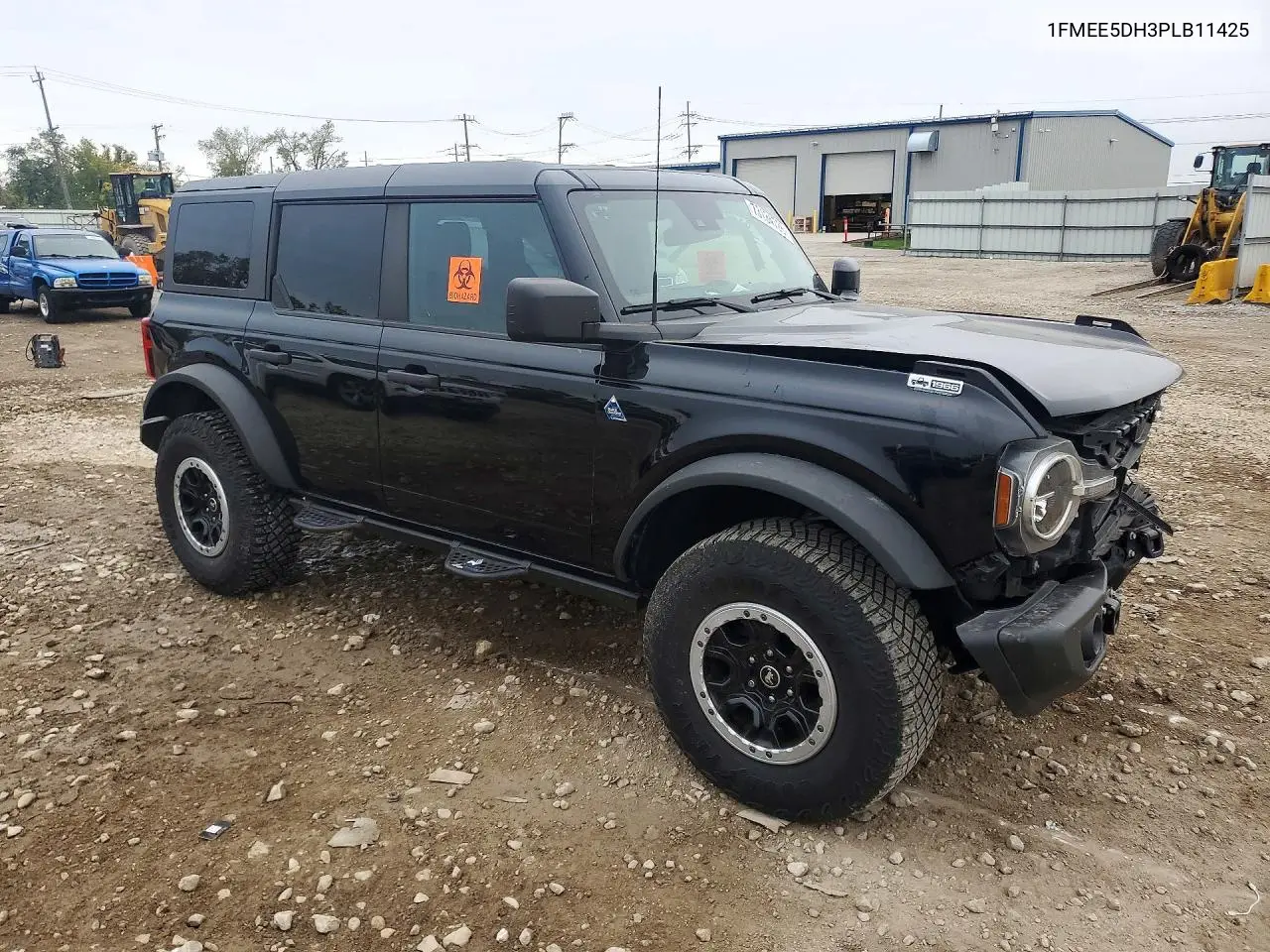 2023 FORD BRONCO VIN 1FMEE5DH3PLB11425 — фото 4